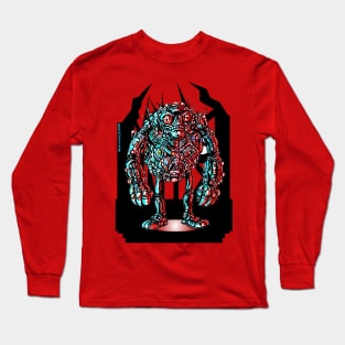 Robot A4 Long Sleeve T-Shirt